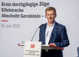 Bahnchef Richard Lutz nennt die Wiederaufnahme «einen echten Grund zur Freude».