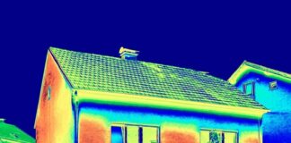 Die thermografische Erfassung des Kreises Mettmann soll Energieverluste sichtbar machen. Foto: MVV Regioplan GmbH