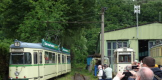 Die alten Bahnen sind immer ein begehrtes Fotomotiv. Foto: BMB 