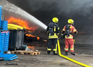 In den Morgenstunden rückte die Feuerwehr aus. Foto: Feuerwehr Velbert