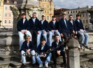 Der Knabenchor in Budweis. Foto: Knabenchor