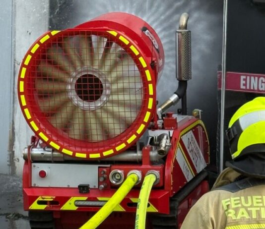 Die Feuerwehr Ratingen unterstützte die Einsatzkräfte in Wülfrath. Foto: FW Wülfrath