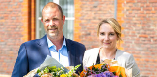 Sie freuen sich auf ihre neuen Aufgaben: Christina Sommer und Martin David. Foto: Theodor Fliedner Stiftung