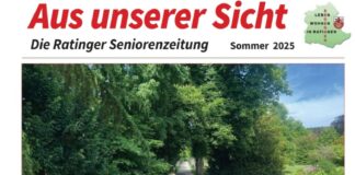 Cover der neuen Seniorenzeitunv die an vielen Stellen im Stadtgebiet ausliegt.