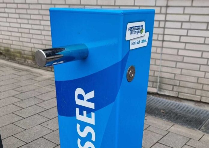 Die Ratinger Trinkwasserbrunnen sind wieder in Betrieb. Foto: Stadtwerke Ratingen
