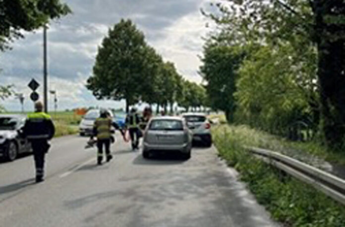 Am Donnerstagnachmittag ist 37-Jähriger bei einem Auffahrunfall verletzt worden. Foto: Polizei