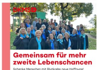 Flyer vom Konzert, Voices of Freedom Ratingen