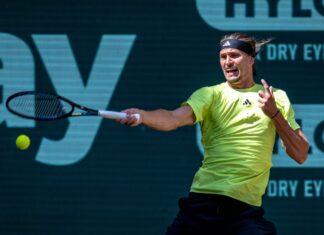 Alexander Zverev hat den Einzug ins Halle-Finale verpasst.