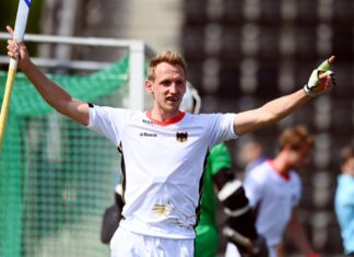 Niklas Wellen führte seinen Crefelder HTC zum zweiten Meistertitel auf dem Feld.