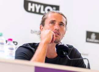 Alexander Zverev spricht vor seinem ersten Auftritt beim Rasenturnier in Halle/Westfalen