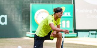 Alles Kampf war vergeblich: Alexander Zverev hat das Finale von Halle verpasst.