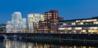 Der Medienhafen in Düsseldorf. Foto: herbert2512/pixabay