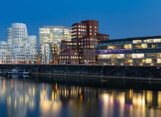 Der Medienhafen in Düsseldorf. Foto: herbert2512/pixabay