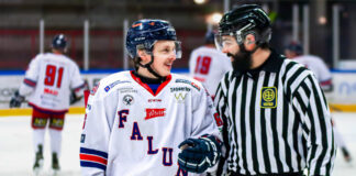 Emil Johansson verstärkt den Kader der Ratinger. Foto: Sebastian Rönnholm/Falu IF