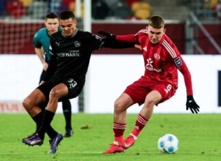 Wechselt von Düsseldorf nach Köln: Fortunas Isländer Isak Johannesson (rechts)