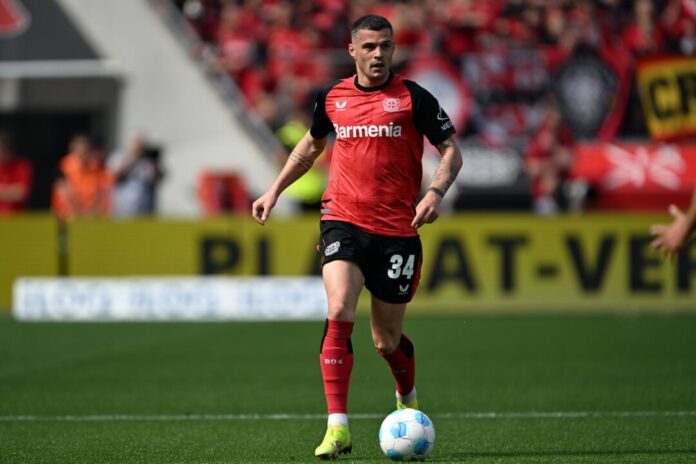 Er soll auf der Liste von AC Mailand stehen: Bayer Leverkusens Granit Xhaka.