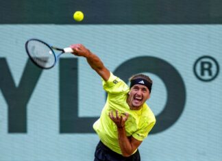Alexander Zverev hat sich in Halle ins Viertelfinale gekämpft.