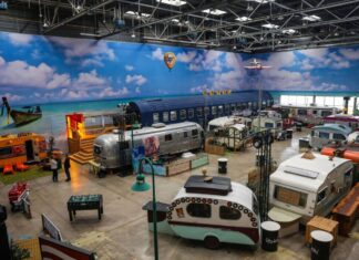 Nass werden kann man nicht: Das Basecamp in Bonn garantiert Trocken-Camping.