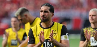 Kapitän Emre Can fehlt dem BVB vorerst.