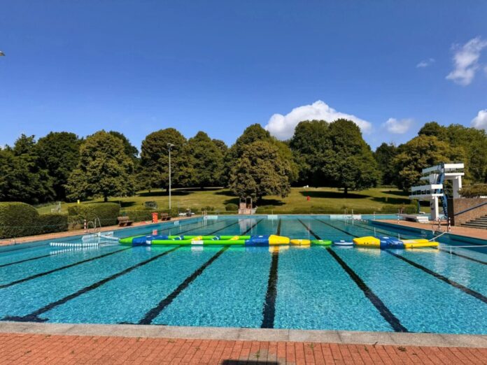Das Schwimmbad in Heiligenhaus. Foto: privat