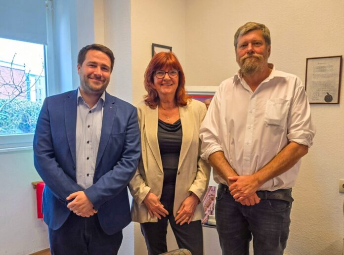 Pat Faßbender-Kreß, Rosa-Maria Kaleja und Christian Wiglow sind bereit für den Wahlkampf, Bild: Alexander Heinz