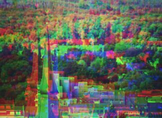 Jetzt kommt Farbe in die Stadt Ratingen in Bunt. Bild:Alexander Heinz