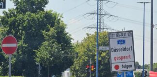 Auf der A44 kommt es bei Heiligenhaus zu einer Vollsperrung. Foto: Volkmann