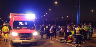 Verletzt wurden bei dem Vorfall 19 Menschen.