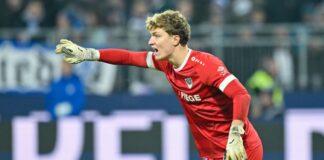 Verlängert vorzeitig bei Preußen Münster: Keeper Johannes Schenk.