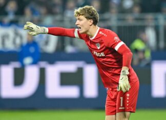 Verlängert vorzeitig bei Preußen Münster: Keeper Johannes Schenk.