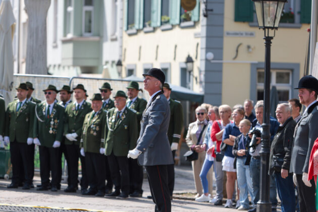 Die Schützen sind Bereit, Auf dem Weg zum Schützenbiwak Bild: Alexander Heinz