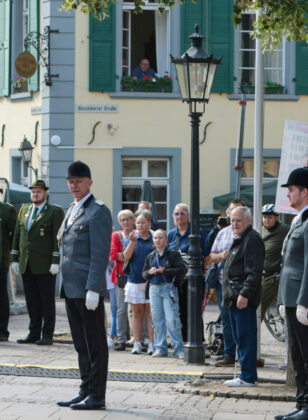 Die Schützen sind Bereit, Auf dem Weg zum Schützenbiwak Bild: Alexander Heinz