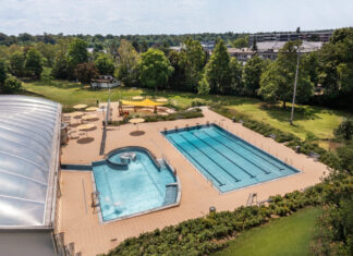 Das Allwetterbad in Lintorf. Foto: Falco Peters/Stadtwerke Ratingen