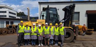 Das Sommerprogramm der SPD führte Interessierte in die Eisengießerei. Foto: SPD Ratingen