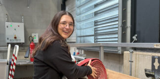 Leah Bovensiepen hat ihr Freiwilliges Soziales Jahr in der Feuerwehrschule des Kreises Mettmann absolviert. Foto: Kreis Mettman