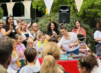 Mit einem Fest wurde der 30. Geburtstag der Kita Rheinstraße gefeiert. Foto: Kreisstadt Mettmann