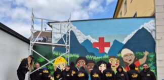 Die Engagierten des Graffiti-Projekts im Jahr 2025. Foto: Verein