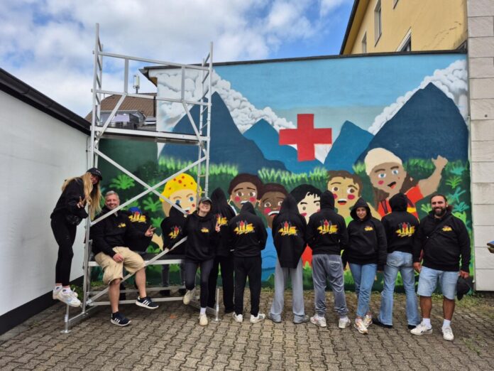 Die Engagierten des Graffiti-Projekts im Jahr 2025. Foto: Verein