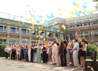 75 Schülerinnen und Schüler freuen sich auf einen neuen Lebensabschnitt. Foto: privat