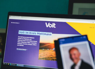 Volt ist inzwischen auch im Kreis Mettmann aktiv - in Velbert gibt es derzeit allerdings parteiinterne Streitigkeiten rund um die Kommunalwahl. Foto: Volkmann