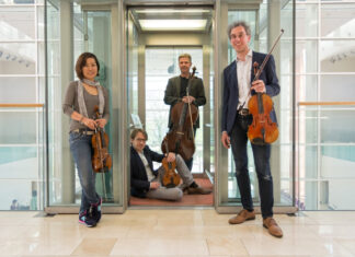 Das Mannheimer Streichquartett. Foto: Jürgen Leiendecker