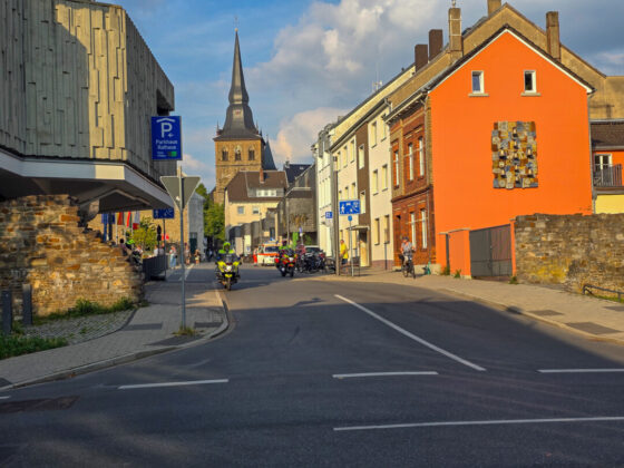 Der Start in Ratingen Mitte, Rollnacht 2025 in Ratingen, Bild: Alexander Heinz