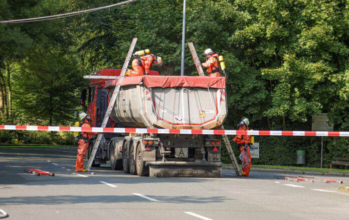 Die Feuerwehr im Einsatz. Foto: Feuerwehr Essen