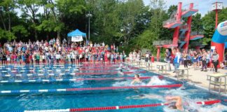 Rund 1.000 Schülerinnen und Schüler werden beim diesjährigen Swim & Run im Freibad Angerbad erwartet. Foto: Oliver Kubanek/Stadtwerke Ratingen