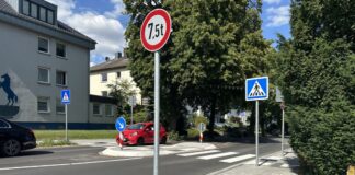 Der Zebrastreifen sorgt für mehr Sicherheit. Foto: Kreisstadt Mettmann