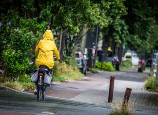Regen und Gewitter halten sich in den nächsten Tagen über NRW. (Symbolbild)