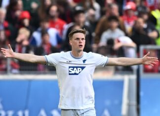 Steht vor einem Wechsel nach Köln: Hoffenheims Stürmer Marius Bülter. 