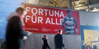 Fortuna Düsseldorf setzt «Fortuna für alle» fort.