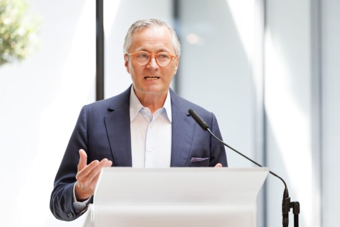 Jahrespressekonferenz Bertelsmann Stiftung Hannes Ametsreiter ist noch bis Ende Juli Vorstandsvorsitzender der Bertelsmann Stiftung. Ihn zieht es zurück in die Wirtschaft. (Archivbild)