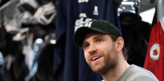Nannte seine Rückkehr in die Kölner Kabine «sehr emotional»: Leon Draisaitl.